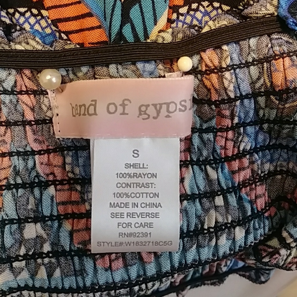 ANTHROPOLOGIE BAND OF GYPSIES DRESS - SIZE SMALL - Picture 5 of 6